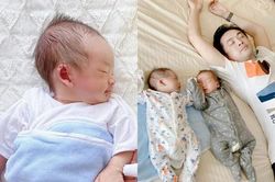 2 con Dương Khắc Linh giống bố từ mặt mũi cho tới nết ngủ