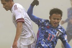 Nhật Bản thua 0-2 trước Mexico trong trận đấu có sương mù