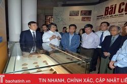 Hà Tĩnh phối hợp trưng bày triển lãm 'Bãi Cọi - Nơi gặp gỡ các nền văn hóa'