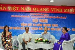 Xây dựng đời sống văn hóa góp phần xây dựng Khu đô thị sáng tạo, tương tác cao phía Đông