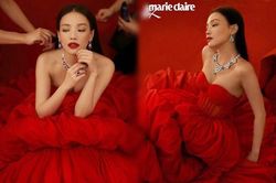 Thư Kỳ tuổi U50 quyến rũ như bông hồng phương Đông