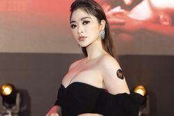 Diễn viên Thanh Trúc mặc trễ nải tôn ngực đầy 'bốc lửa' trên thảm đỏ