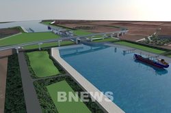 Động thổ kênh đào hơn 107 triệu USD nối sông Đáy - Ninh Cơ (Nam Định)