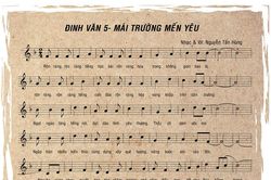 ''Đinh Văn 5 - Mái trường mến yêu''