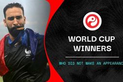 Tám cầu thủ vô địch World Cup dù không ra sân... một lần nào