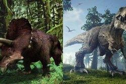 Tìm thấy cặp đôi khủng long chết vì đánh nhau rồi hóa đá