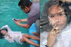 Nhờ bạn thân chụp ảnh dưới nước và cái kết của cô gái khiến dân tình 'ngậm ngùi'