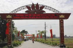 Ninh Bình: Khởi sắc cùng nông thôn mới