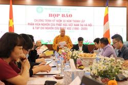 Kỷ niệm 30 năm Ngày thành lập Phân viện Nghiên cứu Phật học Việt Nam vào ngày 27-11