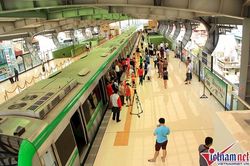 Lãnh đạo Cục 6 đường sắt Trung Quốc chỉ đạo vận hành đường sắt Cát Linh - Hà Đông