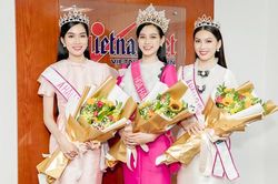 Nhiều tiết lộ thú vị của Hoa hậu Đỗ Thị Hà và 2 Á hậu