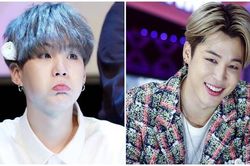Suga BTS nghĩ gì khi bị Jimin đuổi kịp... chiều cao?