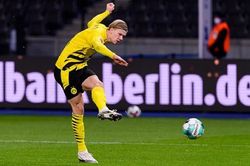 Haaland ghi 4 bàn, Dortmund thắng đậm Hertha Berlin