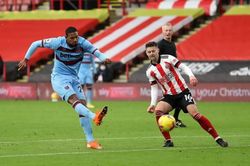 Sheffield 0-1 West Ham: West Ham vươn lên thứ 8 trên BXH Premier League 2020/21