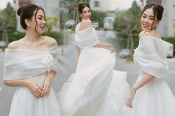 Mai Ngọc cật lực 'độ' eo 60 để diện đầm công chúa