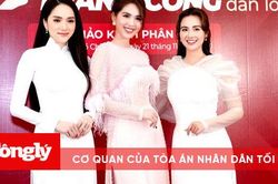 Hương Giang đọ sắc với Ngọc Trinh ở sự kiện sau drama với antifan