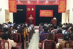 Kỳ thi sát hạch cán bộ, công chức ở thị xã Thái Hòa