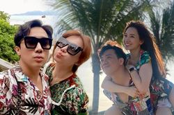 Trấn Thành và Hari Won đích thị là cặp 'tắc kè hoa', mê diện đồ lòe loẹt nhất Vbiz