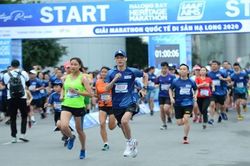 Tổ chức thành công giải marathon quốc tế di sản vịnh Hạ Long 2020