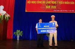Công an TP. Long Xuyên lắng nghe ý kiến nhân dân năm 2020