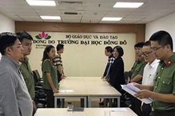 Ai ở Bộ Giáo dục đã bao che cho Đại học Đông Đô cấp bằng giả?