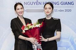 Ngọc Trinh mừng Hương Giang lên chức Phó tổng giám đốc