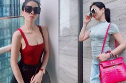 Lệ Quyên bị fan ví như Paris Hilton, đi đâu cũng đeo kính râm to sụ