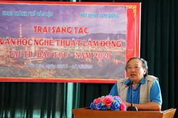 Khai mạc Trại sáng tác văn học nghệ thuật ''Bảo Lộc trên đường đổi mới và phát triển''