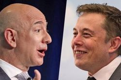 Cuộc đua trên vũ trụ giữa Elon Musk và Jeff Bezos