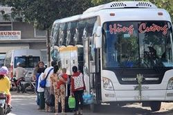 Kiểm tra, xử nghiêm 'xe dù, bến cóc' dịp cuối năm