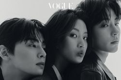 Bộ ba visual Cha Eun Woo, Moon Ga Young và Hwang In Yeop lên Vogue, nói về 'True Beauty'
