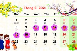 Tết Nguyên đán Tân Sửu được nghỉ bảy ngày