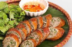 Cách làm dồi sụn heo nướng đậu phộng thơm ngon hết ý