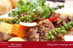 Bí quyết làm bắp bò hầm tiêu xanh ngon khó cưỡng