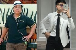 Anh chàng giảm 27 kg khi ở nhà tránh dịch