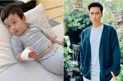 Việt Anh lo lắng vì nửa đêm phải đưa con đi bệnh viện