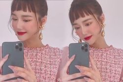 Nhã Phương 'than' mặt tròn như trứng gà nhưng fan lại chỉ thấy dùng app đến méo cả điện thoại