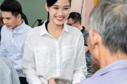 Hoạt động cộng đồng đầu tiên của Đỗ Thị Hà trên cương vị Hoa hậu Việt Nam