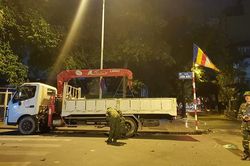 Hà Nội: Quả bom tại phố Cửa Bắc đã được chuyển đi hủy nổ an toàn