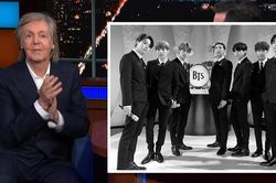Paul McCartney khen BTS là 'nghệ thuật đích thực' như The Beatles