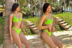 Thùy Anh 'Tình yêu và tham vọng' tung ảnh 'bốc lửa' với bikini nhỏ xíu