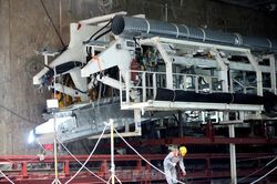 Cận cảnh lắp ráp robot đào hầm 'khủng' nặng 850 tấn thi công Metro Nhổn - ga Hà Nội
