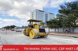 Công trình, dự án ở TP Hà Tĩnh đua tiến độ tháng cuối năm