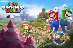 Công viên Nintendo sắp mở cửa ở Nhật Bản, có cả tàu lượn siêu tốc Mario