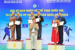 Giải Vô địch Khiêu vũ thể thao quốc gia và Cúp Khiêu vũ thể thao toàn quốc – 2020: Đồng Nai dẫn đầu toàn đoàn giải vô địch