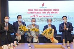 Petrovietnam: Chỉ tiêu khai thác dầu khí 'về đích' trước 39 ngày