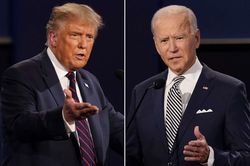 Trump chúc Biden chóng bình phục sau khi ngã trật cổ chân
