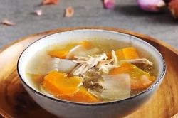 Dễ làm món canh gà hầm rau củ