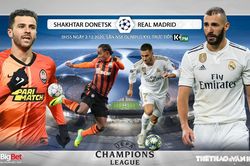 Soi kèo nhà cái Shakhtar Donetsk vs Real Madrid. Vòng bảng Champions League