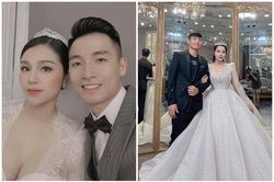'Tư Dũng' tung hình cưới, ngoại hình cô dâu gây chú ý